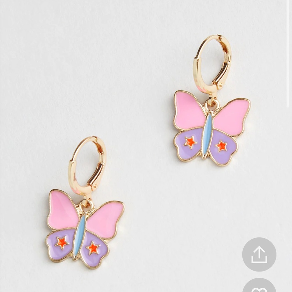ModCloth NWT Butterfly Earring